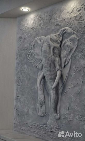 Барельеф лепнина