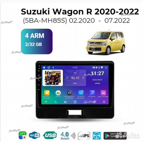 Магнитола штатная Suzuki Wagon R 2020-2022