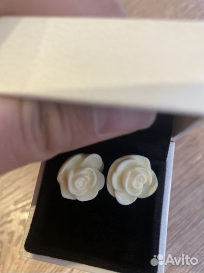 Серьги гвоздики «Розочки»