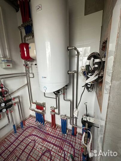 Монтаж отопление водоснабжение