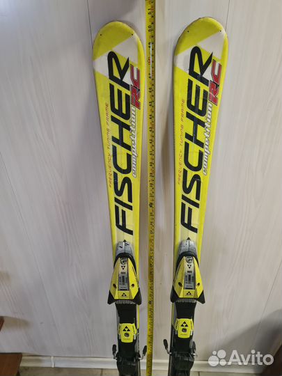 Продам горные лыжи Fischer RC 130 см