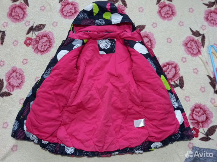 Зимний костюм для девочки 122 128
