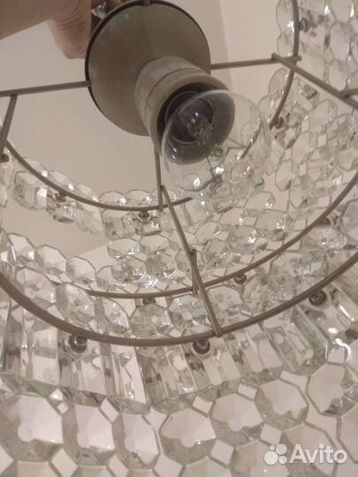 Хрустальная люстра СССР