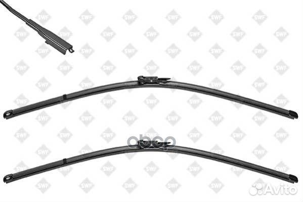 Щетки стеклоочистителя бескаркасные 680/680мм 1