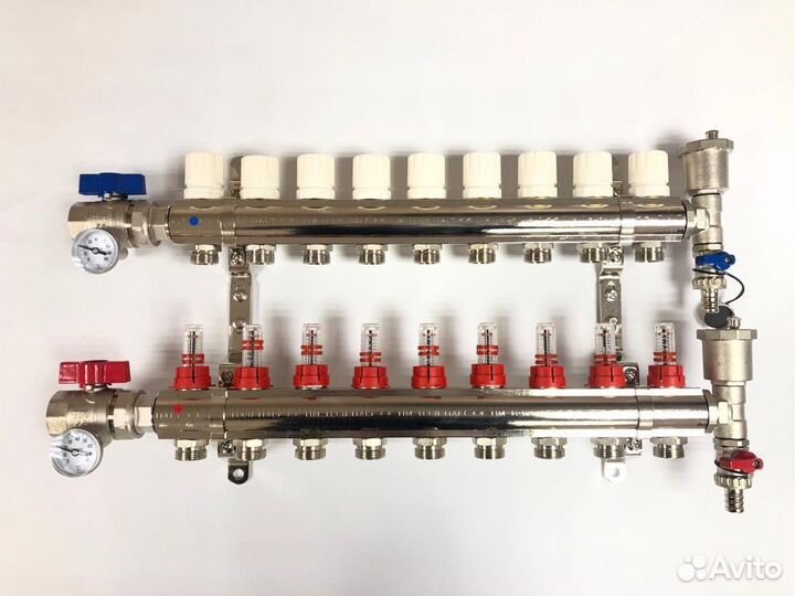 Коллекторная группа с расходомерами 1