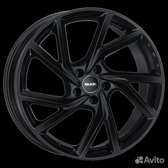 R19 5x114,3 8J ET40 D76 MAK Kassel Gloss Black