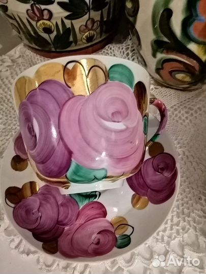 Чайная пара гигант дулево