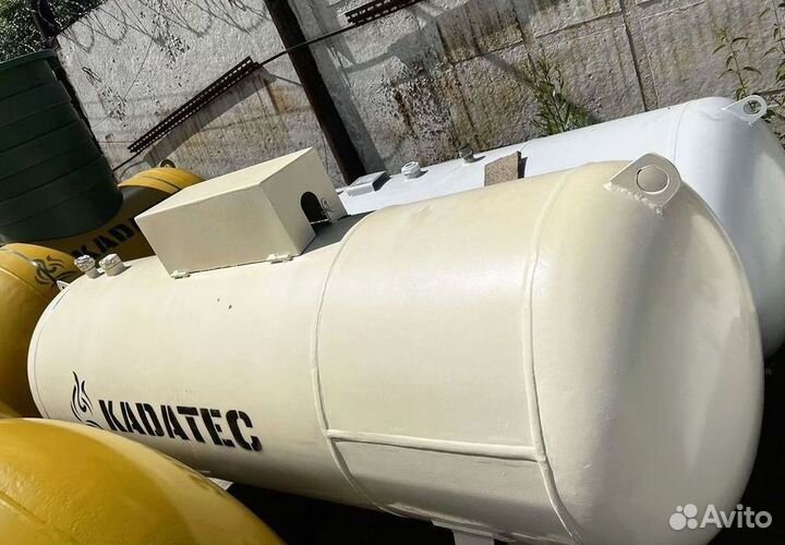 Газгольдер с установкой