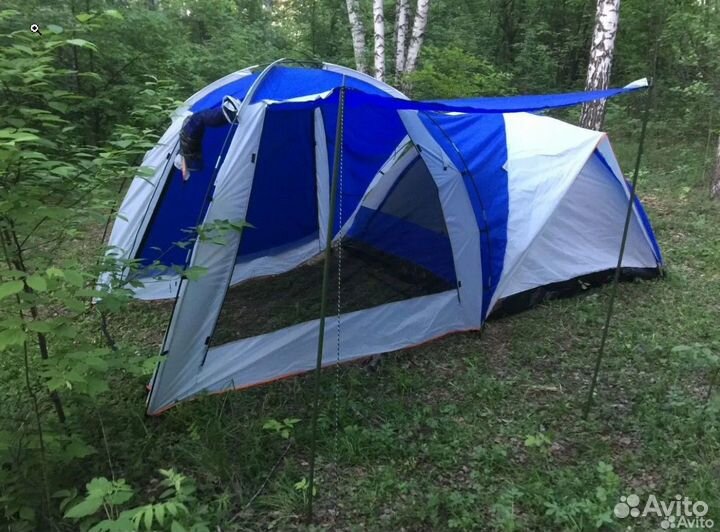 Палатка 4х местная с тамбуром