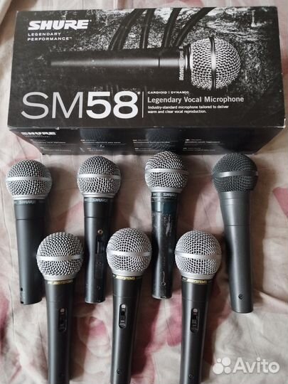 Микрофон shure sm58 и jb10
