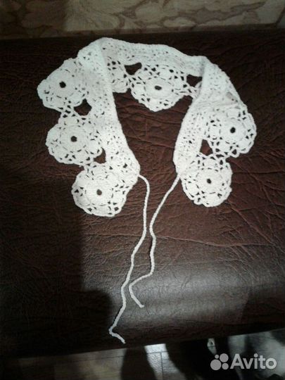 Вязаные воротнички