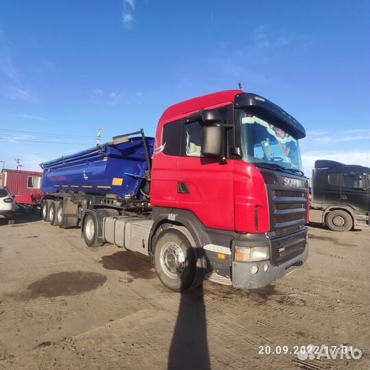 Scania G380 с полуприцепом, 2008