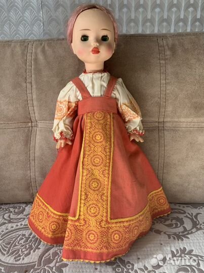 Кукла паричковая
