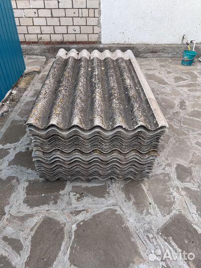 Шифер волновой бу