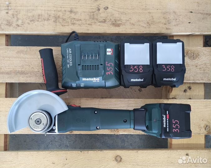 Аренда акб угловых шлифмашин Metabo