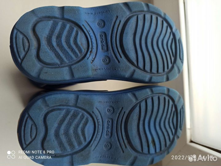 Резиновые сапоги crocs c8/с9
