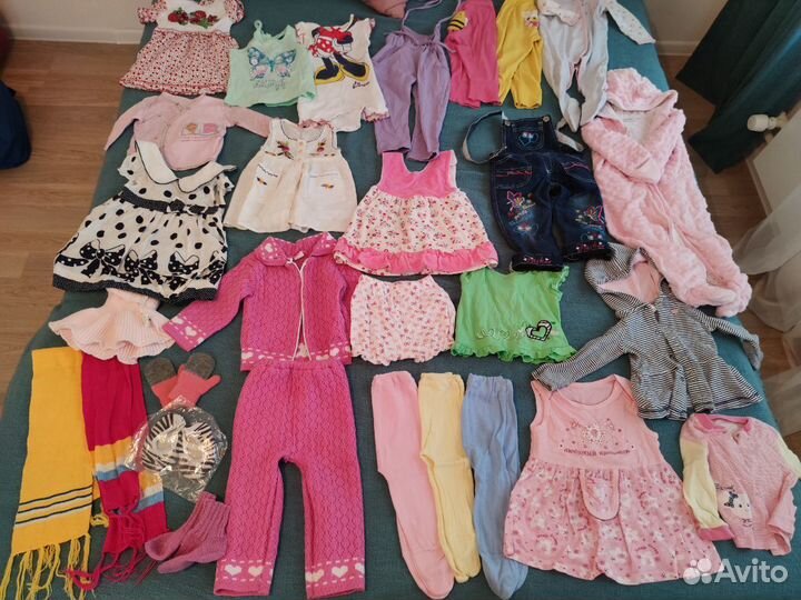 Детские вещи пакетом от 3 мес до 1,5 лет