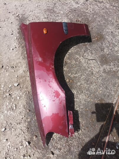 Крыло переднее левое hyundai accent тагаз