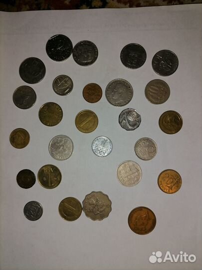 Монеты разные