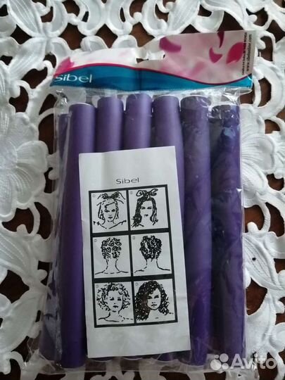 Бигуди Sibel + мусс