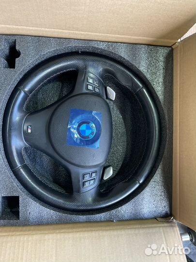М руль с лепестками bmw e90 e87 e92 e91 e84 e81