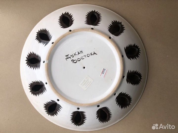 Узбекские тарелки ручной работы