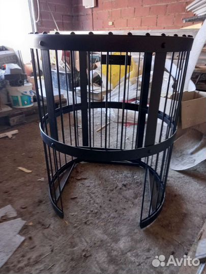 Огорождение каменки дровяной печи harvia