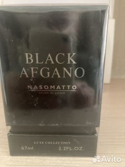 Мужской парфюм Nasonatto Black Afgano Европа