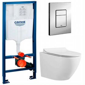 Унитаз Grossman +инсталляция Grohe Германия