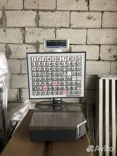 Весы штрих-принт С 15-2.5 б/у