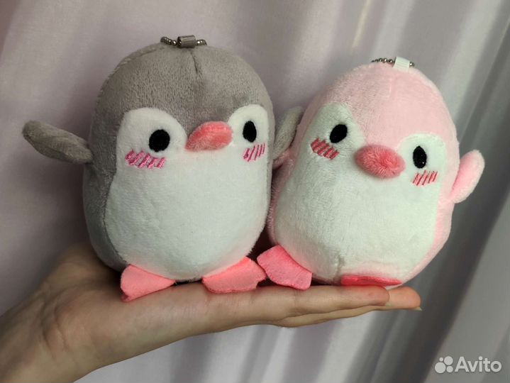 Брелок - мягкая игрушка пингвиненок