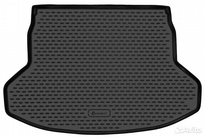 Коврик в багажник renault Fluence 2010, сед. (полиуретан) / Рено Флюенс