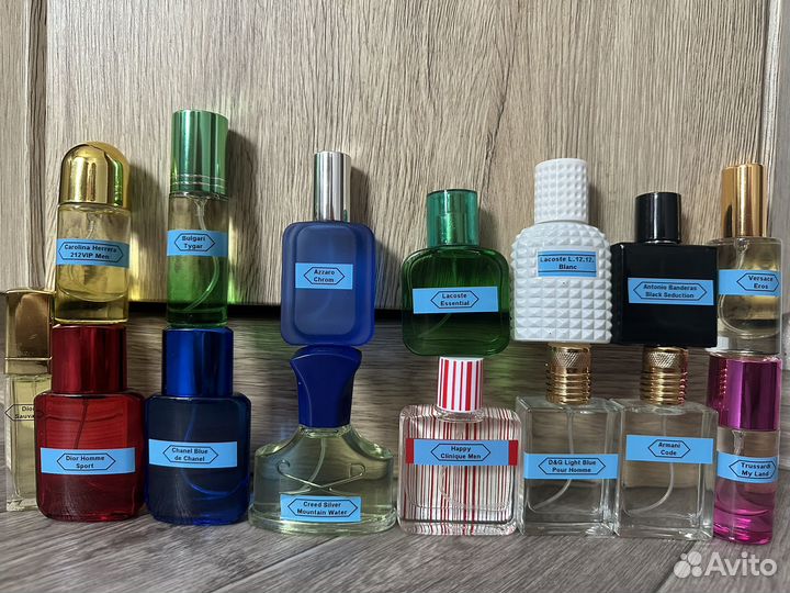 Масляные духи по мотивам мировых брендов