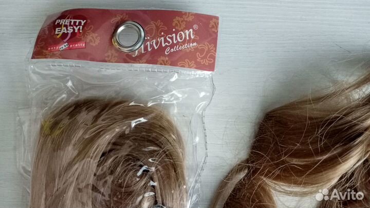 Накладные волосы на заколках