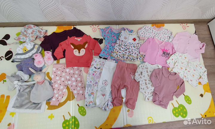 Вещи пакетом на девочку