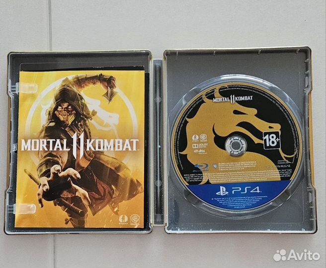 Mortal kombat 11 ps4 steelbook edition