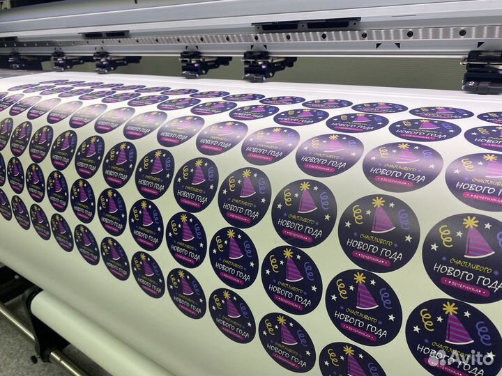 Печать наклеек, этикеток И многое другое