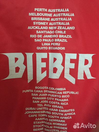 Бомбер H&M(колаб с J.Bieber)