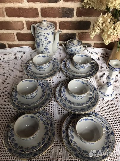 Сервиз чайный Kalk mark cobalt