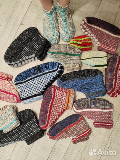 Следки вязаные,ручной работы