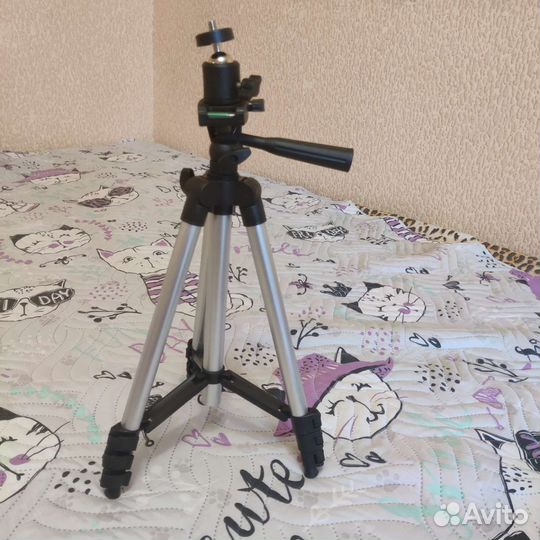 Лампа для селфи+штатив