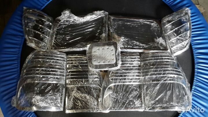 Хром накладки toyota landcruiser 100