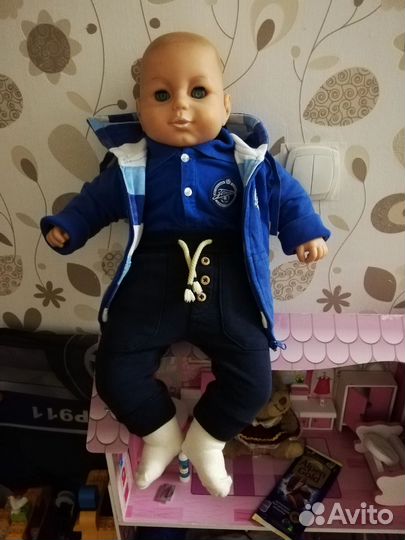 Кукла пупс ГДР