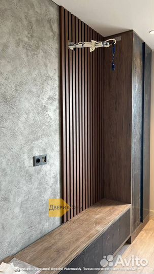 Декоративные рейки деревянные