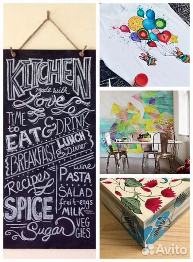 Роспись, картины, фотофоны, портреты на заказ