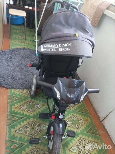 Детский трехколесный велосипед бу