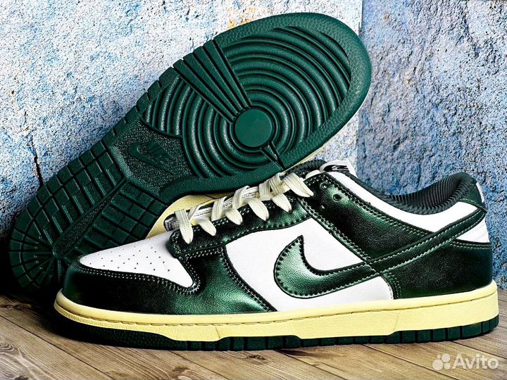 Кроссовки Nike Dunk Low Vintage Green