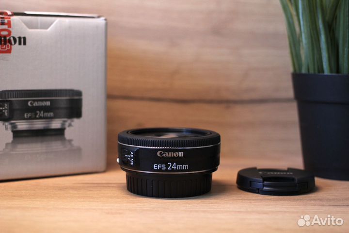 Canon EF-S 24mm f/2.8 STM новый