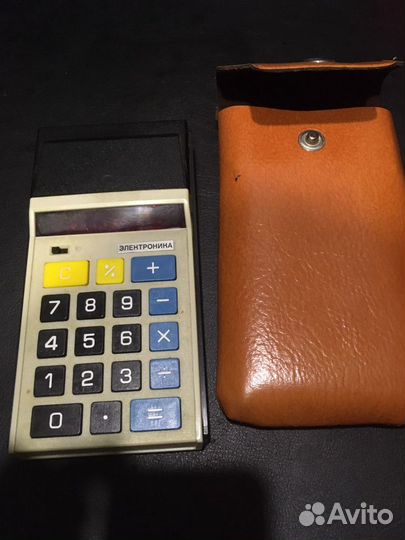 Калькулятор Электроника СССР