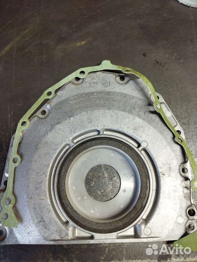 Крышка задняя коленвала Ауди А6